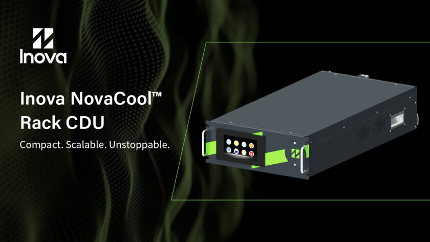 Inova Launches NovaCool™ Rack CDU: Compact 4U Solution Delivering 120 ...